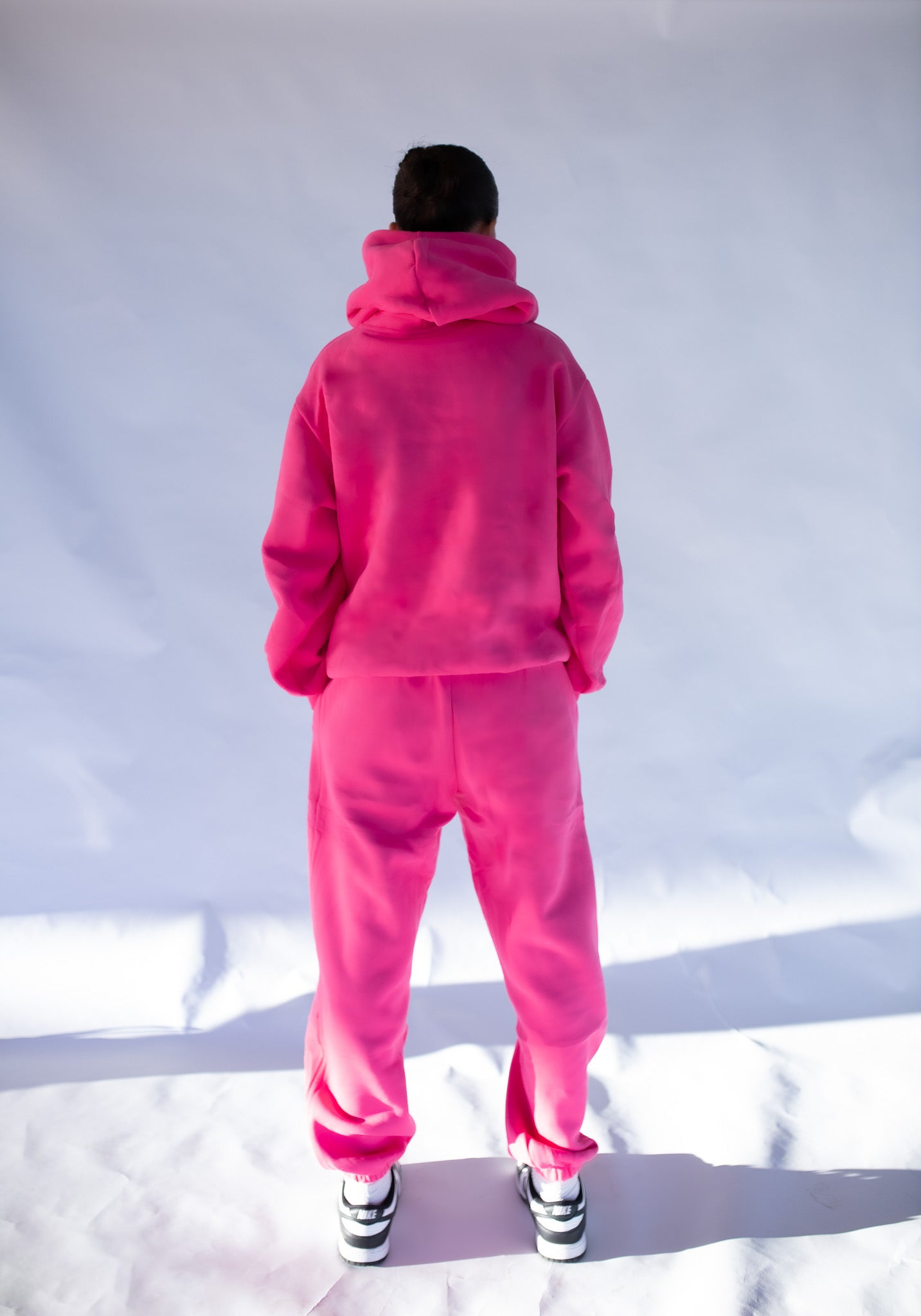 The Boyfriend Trackies -  Hot Pink