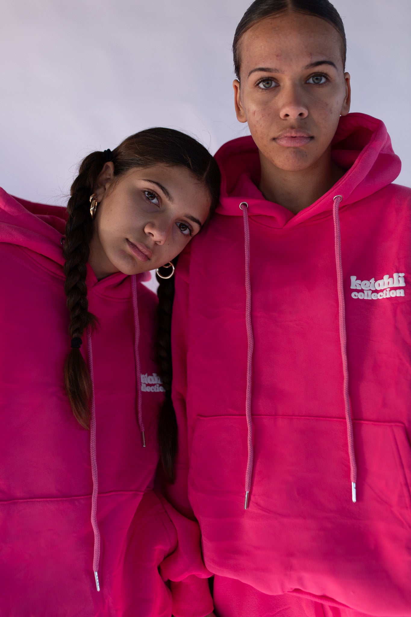 The Boyfriend Hoodie - Hot Pink